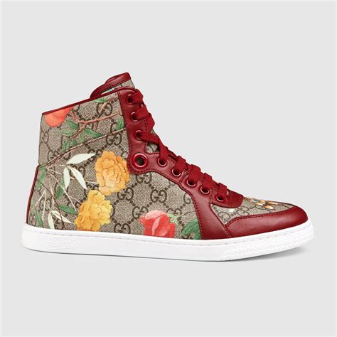 gucci tian high top sneaker 13|gucci high jewelry sneakers.